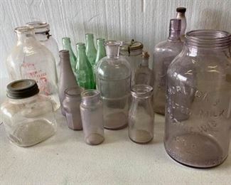 Vintage Bottles and Jars