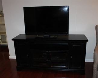 FLATSCREEN TV, TV CABINET