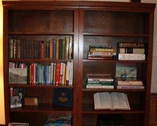 BOOKS (BOOKCASES NOT FOR SALE)