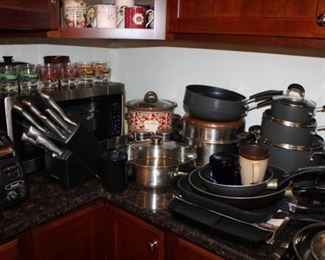 COOKWARE, MICROWAVE, KNIFE SET