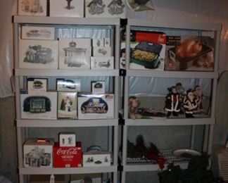 DEPT. 56, HOLIDAY (SHELVES NOT FOR SALE)