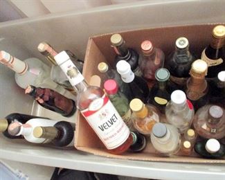 Bottle Collection---clean them out yourself
