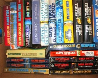 Cases of Clive Cussler Novels