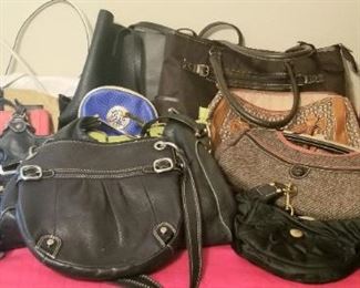 Lots of purses