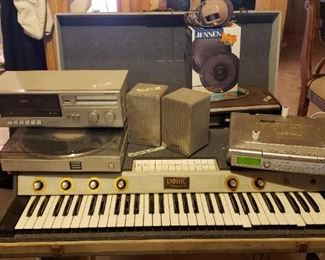 vintage stereo equipment