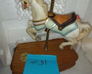 Carousel Horse Porcelain     15