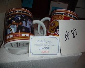Pair 49er's mugs   10