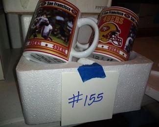 Pair 49er's Mugs with Photo   10