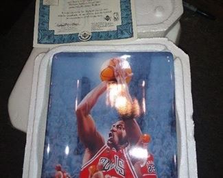 Michael Jordan Plate square 10