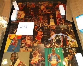 Michael Jordan 18" x 22" clock is 80