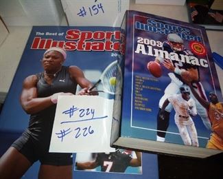 Sports Illus almanac 2003- 5 dollars, Best of Sports Illustrated oversize book is 10
