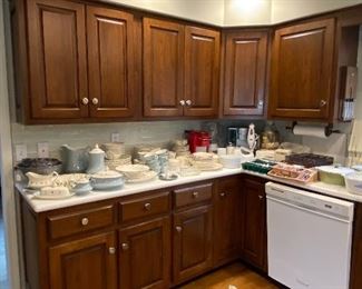 Kitchen cabinets and built-in dishwasher for sale.  To be removed AFTER the sale is complete