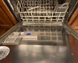 Stainless interior dishwasher