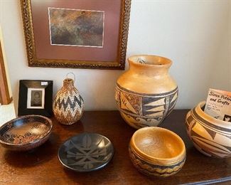 Native pottery