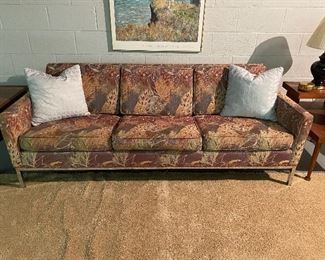 MCM metal frame 3-Cushion sofa $150.00 