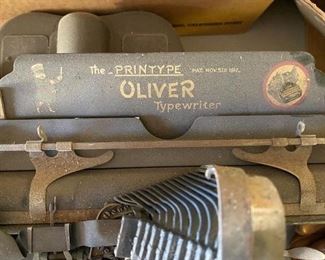 The Printype Oliver typewriter