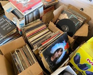 vinyl records