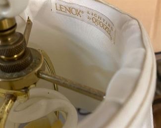 lenox lamp