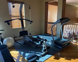 workout equipement