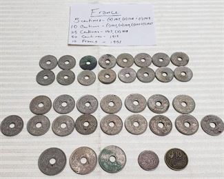 Coins of France ~ Early 1900s