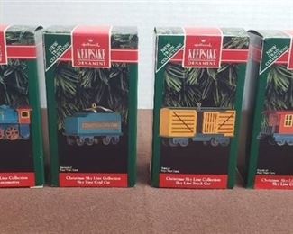 Hallmark Keepsake Ornaments ~ Christmas Sky Line Train
