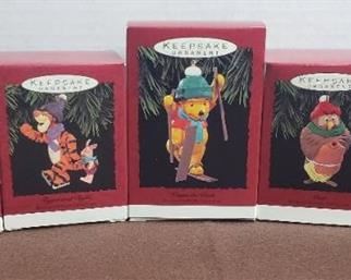 Hallmark Keepsake Ornaments ~ Winnie the Pooh Collection