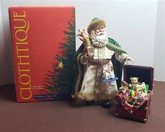 Clothtique Santa ~ Possible Dreams ~ 2000 Speacial Event Santa 713259 Holiday Treasures