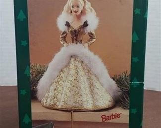 Hallmark Barbie Stocking Hanger ~ Happy Holidays