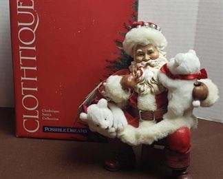 Clothtique Santa ~ Possible Dreams ~ 15098 Unbearably Delicious ~ 2000
