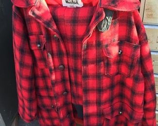 Vintage Woolrich Buffalo Plaid Hunting Clothes 