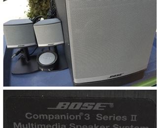 Bose Companion 3 Series II Multimedia Speaker System