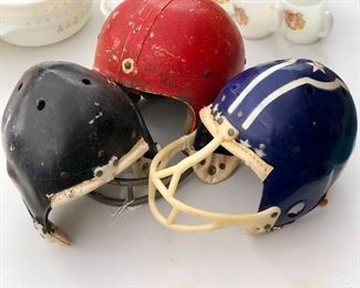 Vintage Football Helmets