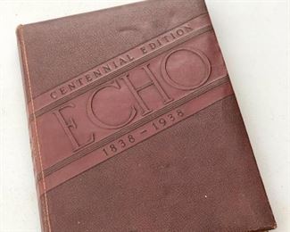 Centennial Edition ECHO Annual 1838-1938 - Greensboro College
