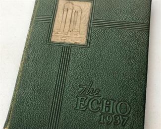 1937 ECHO Annual - Greensboro College