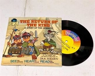 Hobbits- The Return of the King, read-a-long book and record