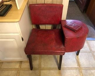 vintage telephone chair