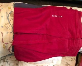 Vintage Delta Airlines blanket