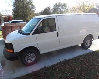 2009 Chevy Express Cargo Van  (Approx. 83,000 miles)