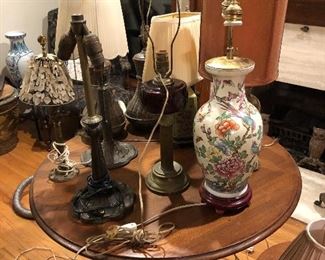 Vintage and Antique Lamps 
