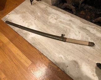 Japanese WW2 Hand Forged and Repurposed Sword 