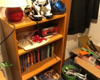 Children’s books, toys, bedroom furniture 