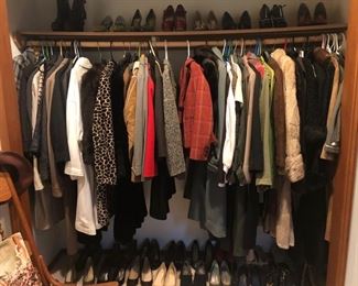 Women’s jackets and shoes 