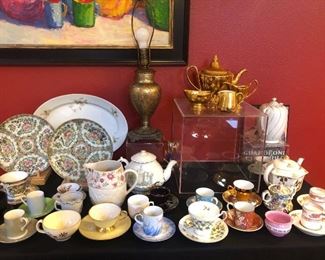 Tea Cups and Tea Pots 