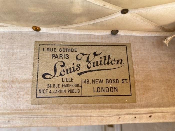 Louis Vuitton trunk circa 1932.  In very good condition. Beautiful piece.