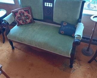 Lovely loveseat.  There are matching chairs.