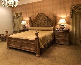 Nightstand available only. Nightstand dresser and mirror and armoire