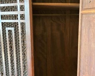 Hanging and shelf space