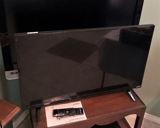 End table; TV's