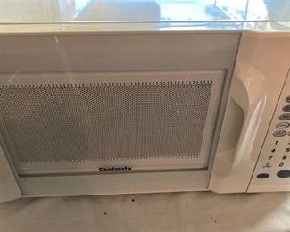 White microwave
