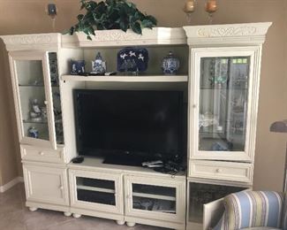 White Entertainment Center